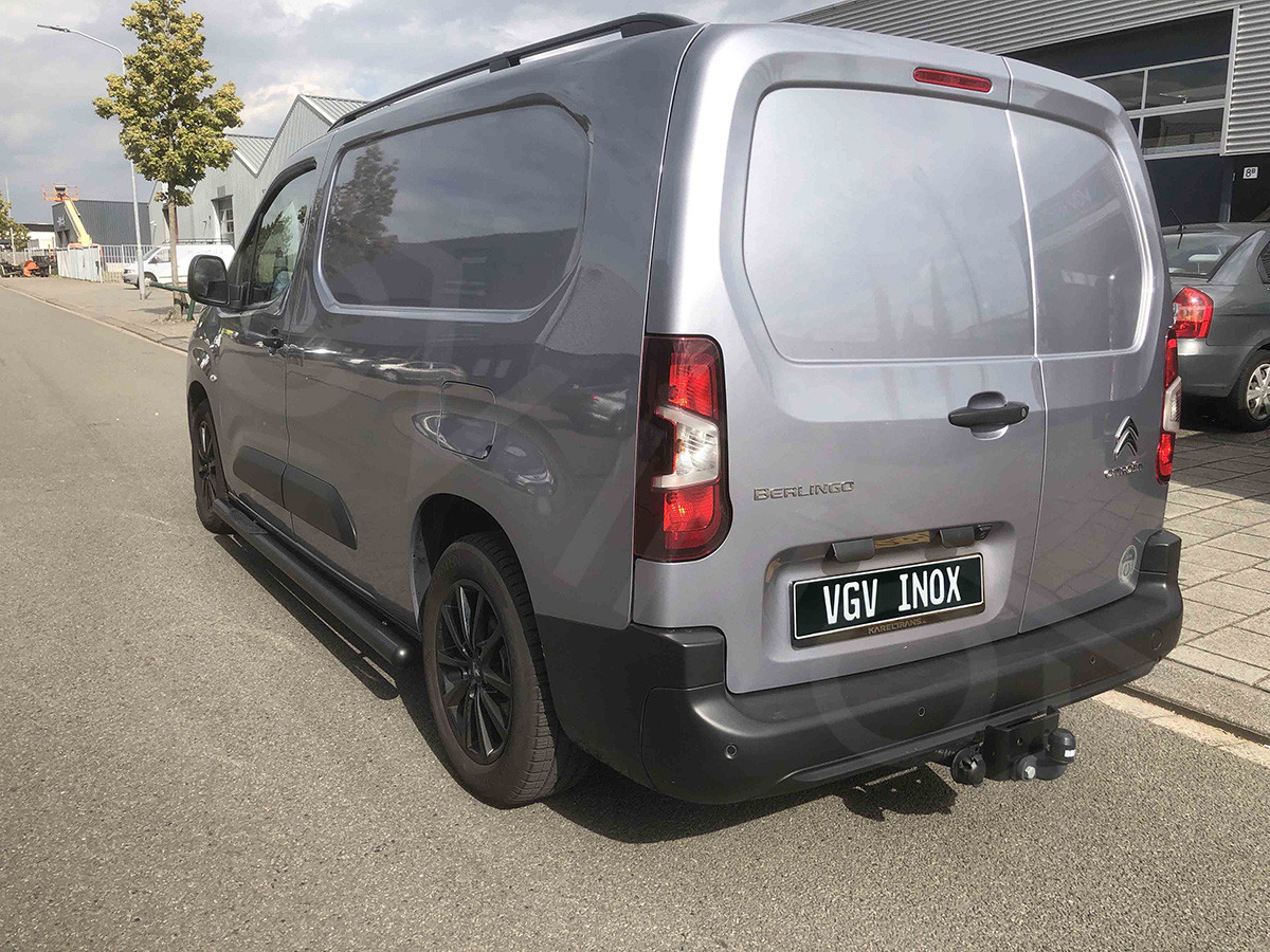 4 Autocollants Centre De Roue Pour Citroën Berlingo 2018-2024 - Argenté, Protège Et Décore
